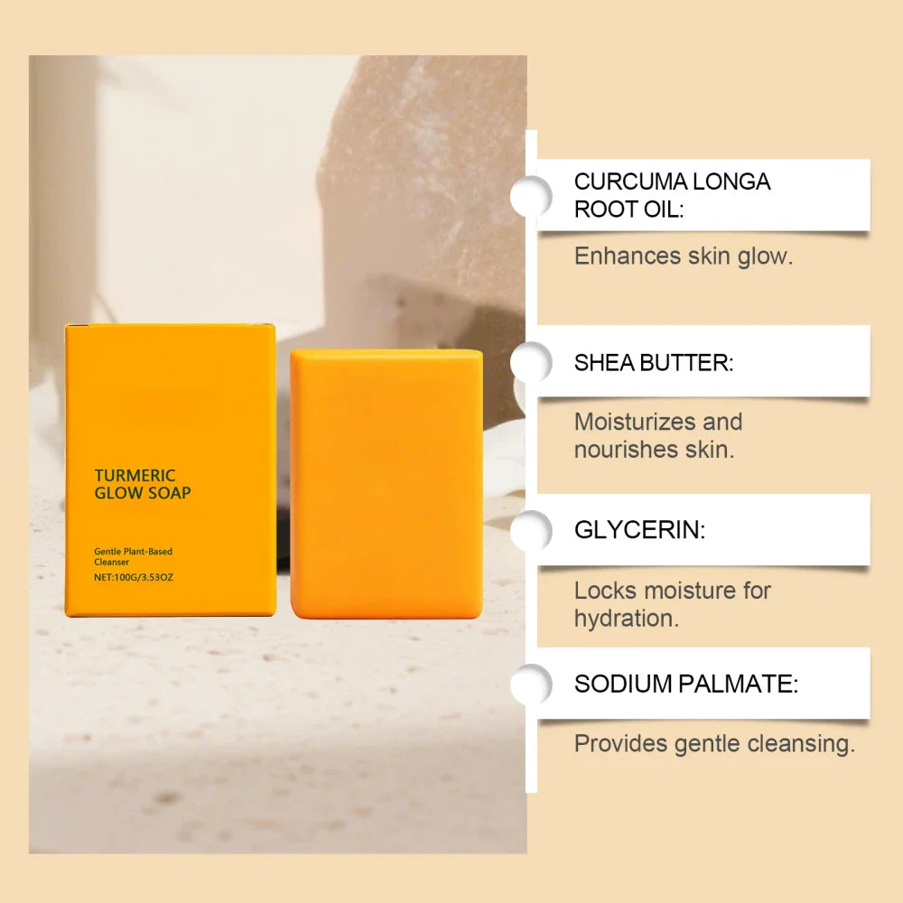 Turmeric glow soap