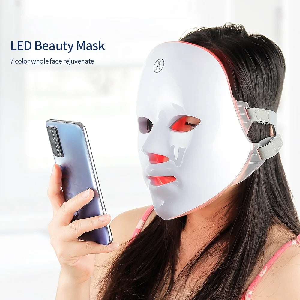LED Photon Facial Rejuvenation Mask